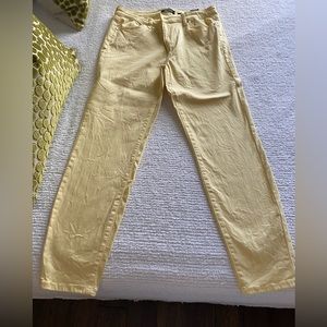 EUC. Buffalo yellow high rise skinny ankle pants